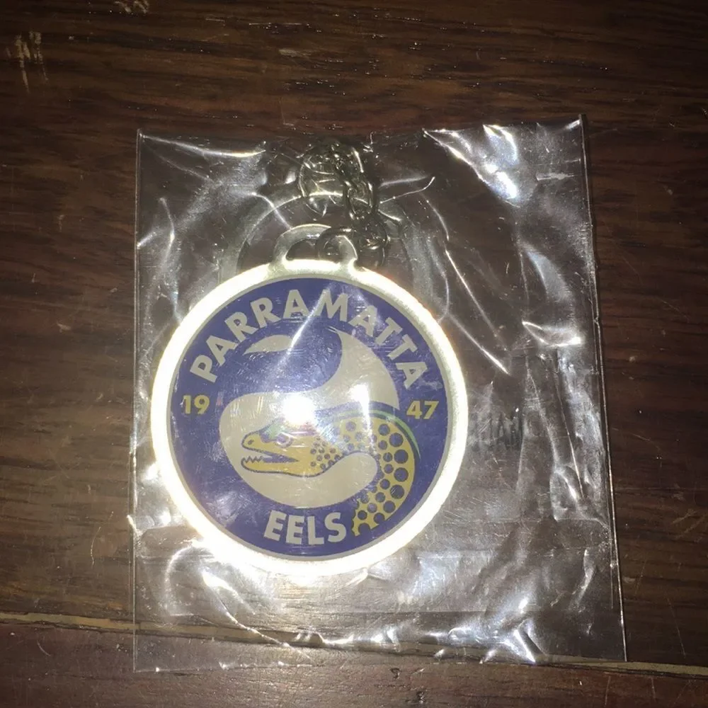 Parramatta Eels NSW australia NRL rugby keychain